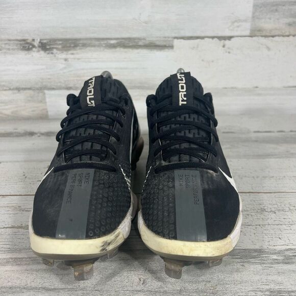 Nike Men's Force Zoom Mike Trout Baseball Metal Cleats‎ Black CQ7224-009 Size 8 - Picture 4 of 8